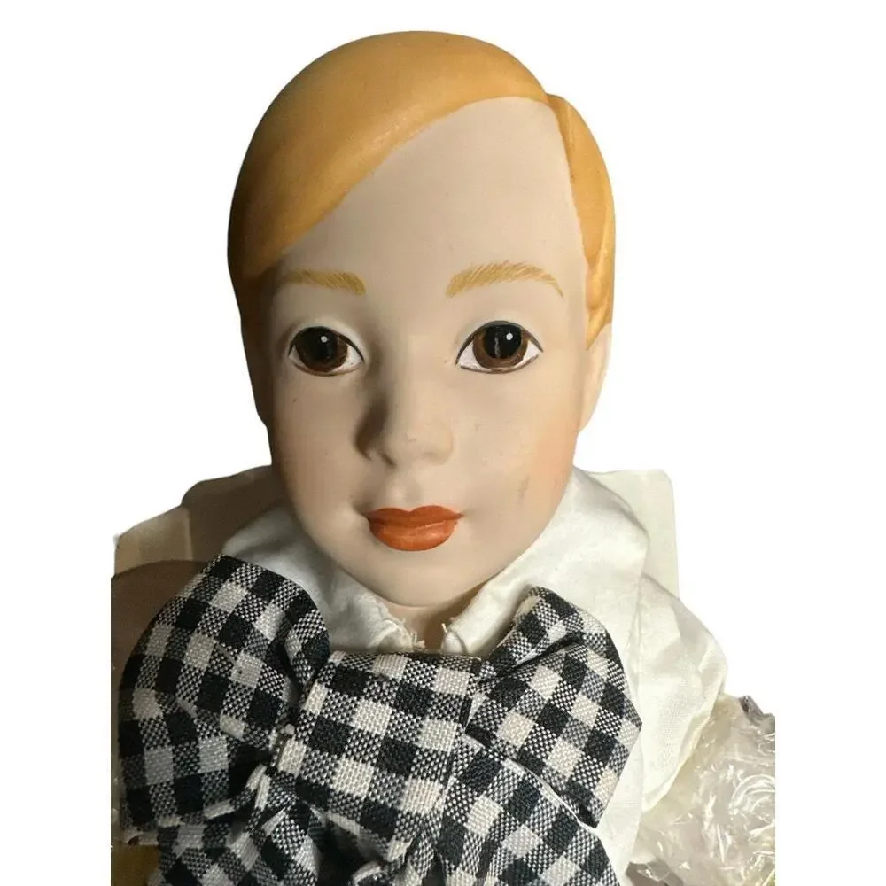 Doll This is a 12 inch Franklin Heirloom Porcelain Doll (Ralston). It is in new